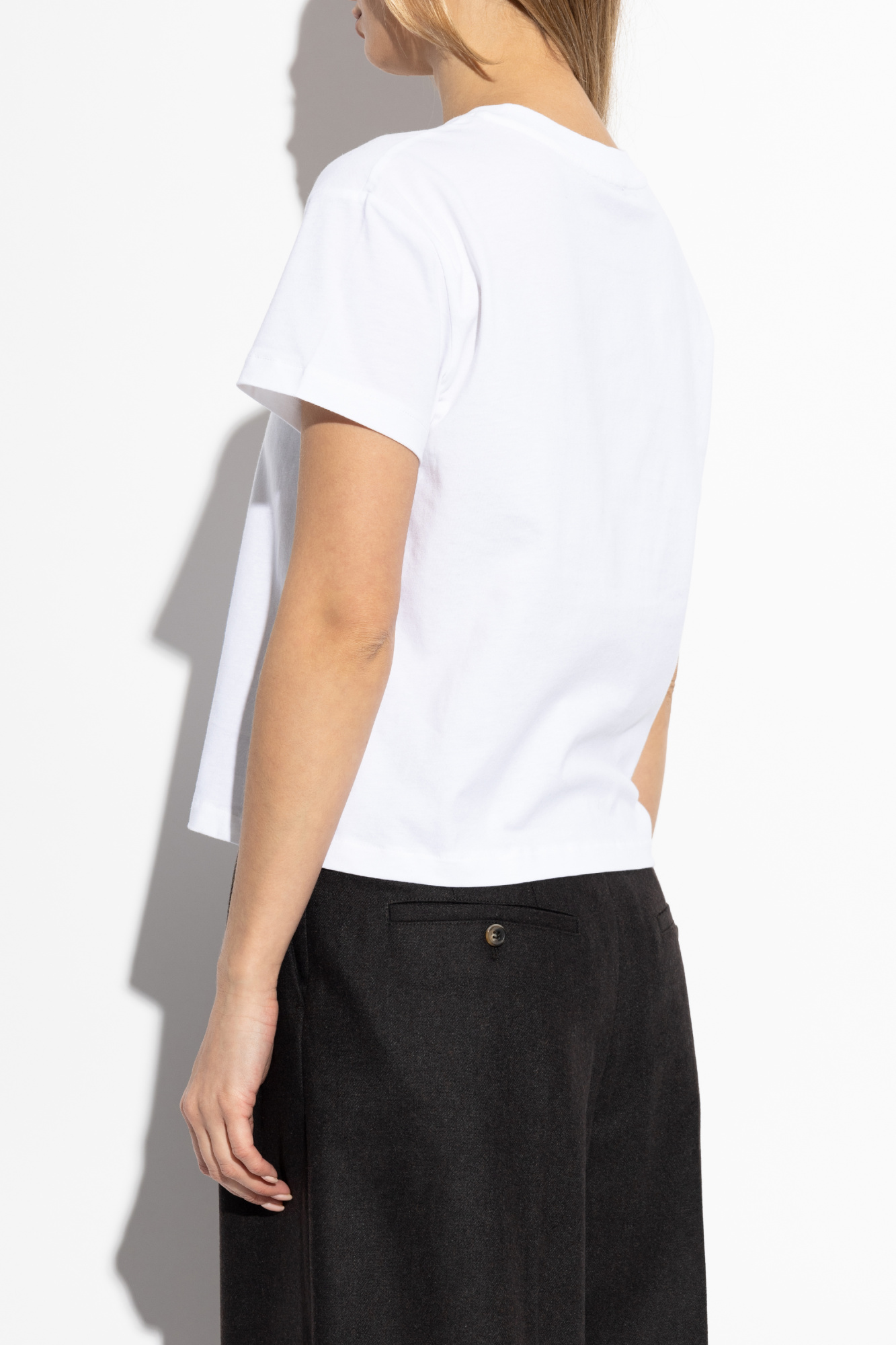 Tシャツ・カットソー A.P.C. Woman T-Shirt White COHBMM26384 TAE A.P.C. T-shirt with logo | Women's Clothing | Vitkac